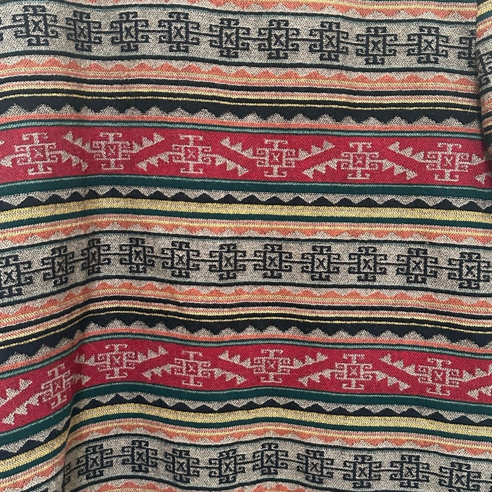 Knockabouts by Pendleton Vintage Woman Southwestern Aztec Blazer Sz 10 - Picture 14 of 17